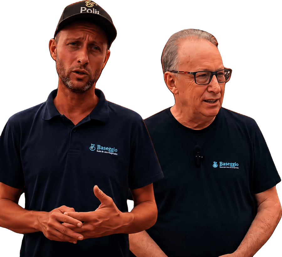Clóvis e Deonelo Baseggio, da Baseggio